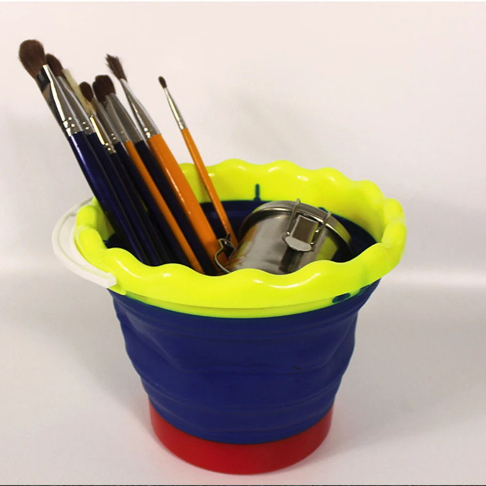 Silicone Pen Wash Boot Gouache Pigment Container Painting Brush Washing Bucket Multifunction for Creative
Silicone Pen Wash Boot Gouache Pigment Container Painting Brush Washing Bucket Multifunction for Creative