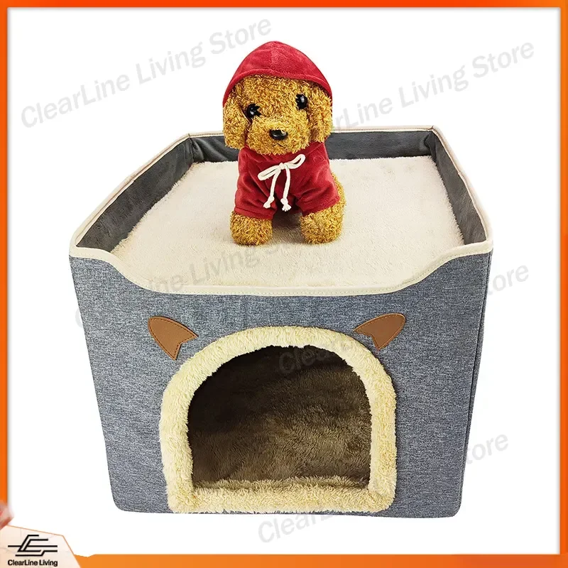 Folding Dog House for Small Medium Dogs Portable Pet Kennel Outdoor Indoor Cat Nest Four Seasons Dog Bed Waterproof Pet
Folding Dog House for Small Medium Dogs Portable Pet Kennel Outdoor Indoor Cat Nest Four Seasons Dog Bed Waterproof Pet