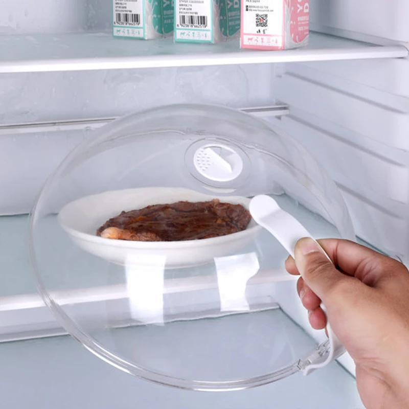 Microwave Splash Cover High Temperature Resistant Microwave Guard Lid Transparent Food Heating Cover with Steam Vent and Handle
Microwave Splash Cover High Temperature Resistant Microwave Guard Lid Transparent Food Heating Cover with Steam Vent and Handle