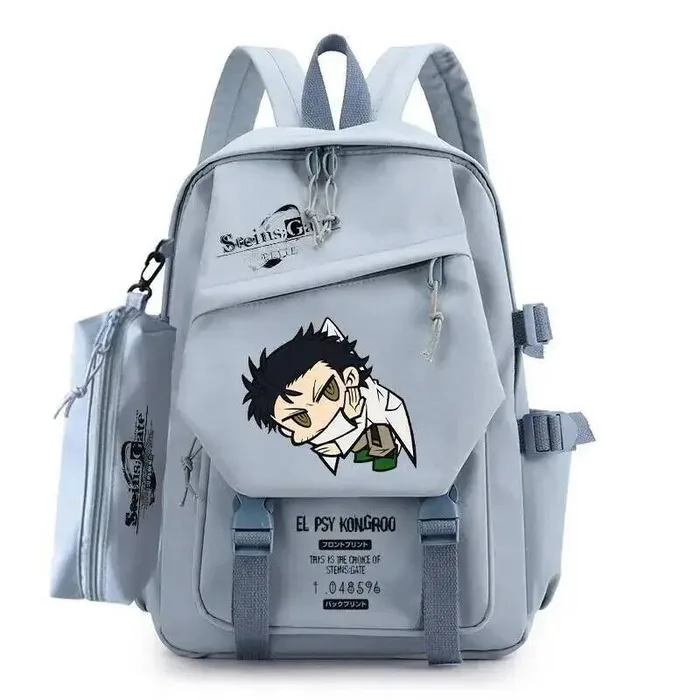 Blue Steins;Gate Подростковые школьные сумки большой вместимости Mochila Подарочные рюкзаки Аниме Игра
Blue Steins;Gate Подростковые школьные сумки большой вместимости Mochila Подарочные рюкзаки Аниме Игра