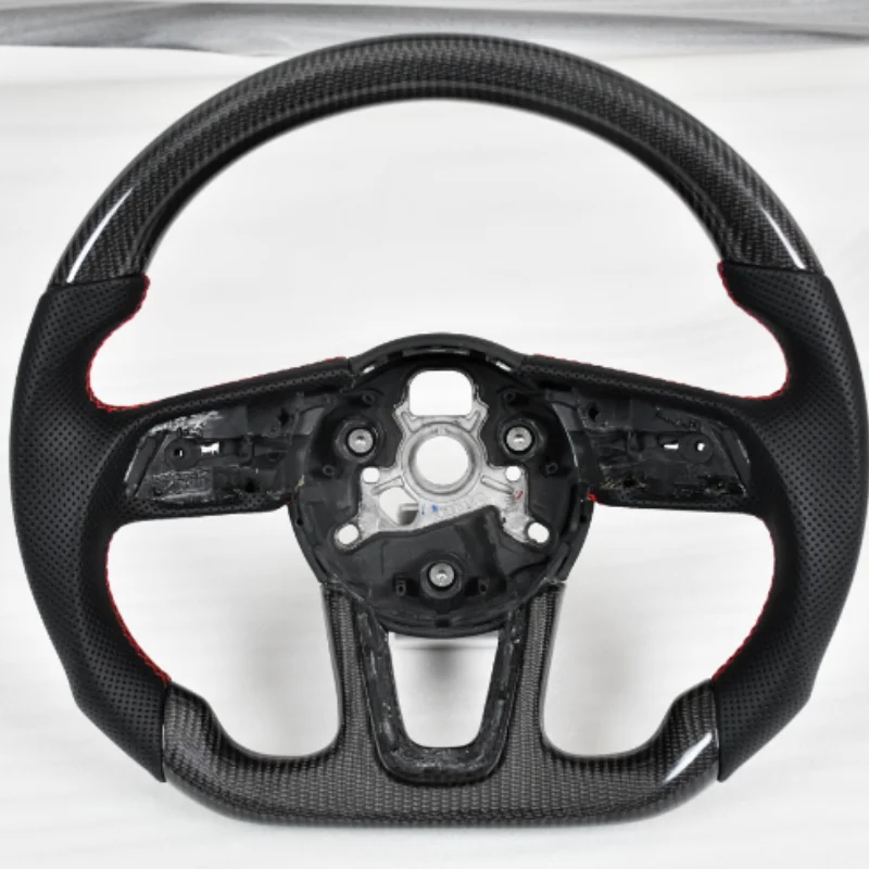 Replacement Car Real Carbon Fiber Steering Wheel Kit Fit For Audi RS3 RS4 RS5 S3 S4 S5 A3 A4 A5
Replacement Car Real Carbon Fiber Steering Wheel Kit Fit For Audi RS3 RS4 RS5 S3 S4 S5 A3 A4 A5