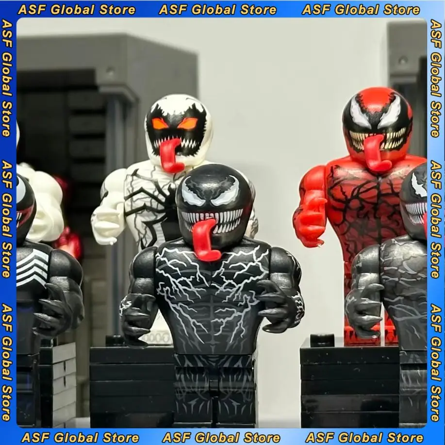 8cm Movie Figure Venom Peripheral Plastic Model Assembling Building Blocks Desktop Decoration Ornaments Birthday Gift Puzzle Toy
8cm Movie Figure Venom Peripheral Plastic Model Assembling Building Blocks Desktop Decoration Ornaments Birthday Gift Puzzle Toy