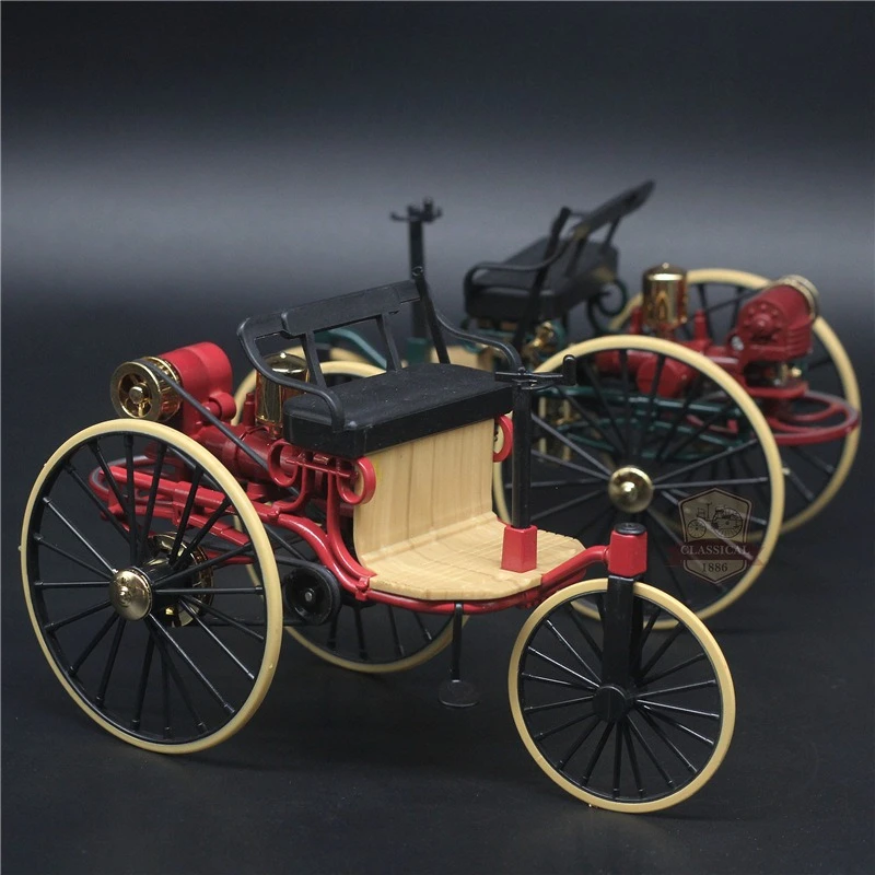 1:12 1886 Винтаж Классический автомобиль No 1 модель автомобиля из сплава, имитация трехколесного велосипеда, игрушка для детей, коллекция подарков
1:12 1886 Винтаж Классический автомобиль No 1 модель автомобиля из сплава, имитация трехколесного велосипеда, игрушка для детей, коллекция подарков
