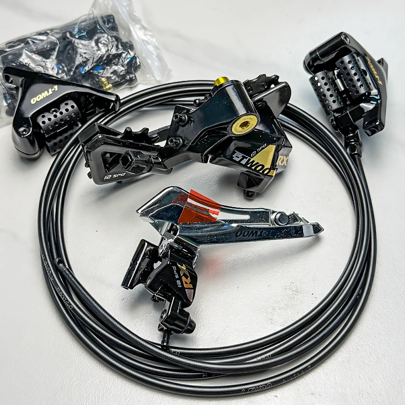 LTWOO RX 2x12 Speed Carbon Fiber Hydraulic Disc Brake Road Bike Groupset with Shifters Front Rear Derailleurs
LTWOO RX 2x12 Speed Carbon Fiber Hydraulic Disc Brake Road Bike Groupset with Shifters Front Rear Derailleurs