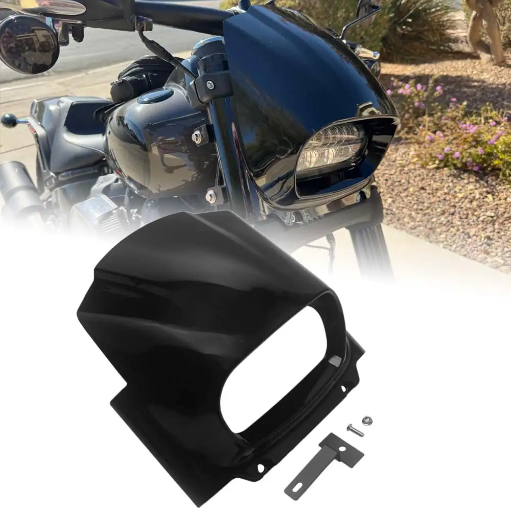 Motorcycle ABS Front Headlight Fairing Cover For Harley Softail Fat Bob 114 FXFBS 2018-2023 FXFB 18-19 Head Lamp Windscreens
Motorcycle ABS Front Headlight Fairing Cover For Harley Softail Fat Bob 114 FXFBS 2018-2023 FXFB 18-19 Head Lamp Windscreens