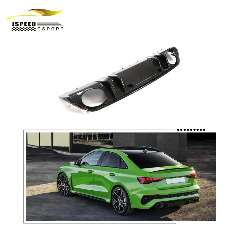 Suitable for Pre-dry carbon fiber rear bumper diffuser Suitable for the 4-door Audi RS3 8Y sedan in 2022
Suitable for Pre-dry carbon fiber rear bumper diffuser Suitable for the 4-door Audi RS3 8Y sedan in 2022