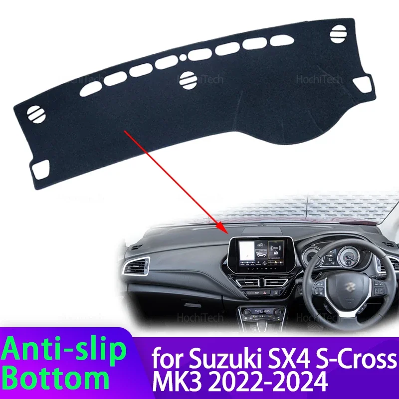 Для Suzuki SX4 S-Cross MK3 2022-2024 2023, крышка приборной панели автомобиля, избегайте световой коврика, коврик для приборной панели, чехол, ковры
Для Suzuki SX4 S-Cross MK3 2022-2024 2023, крышка приборной панели автомобиля, избегайте световой коврика, коврик для приборной панели, чехол, ковры