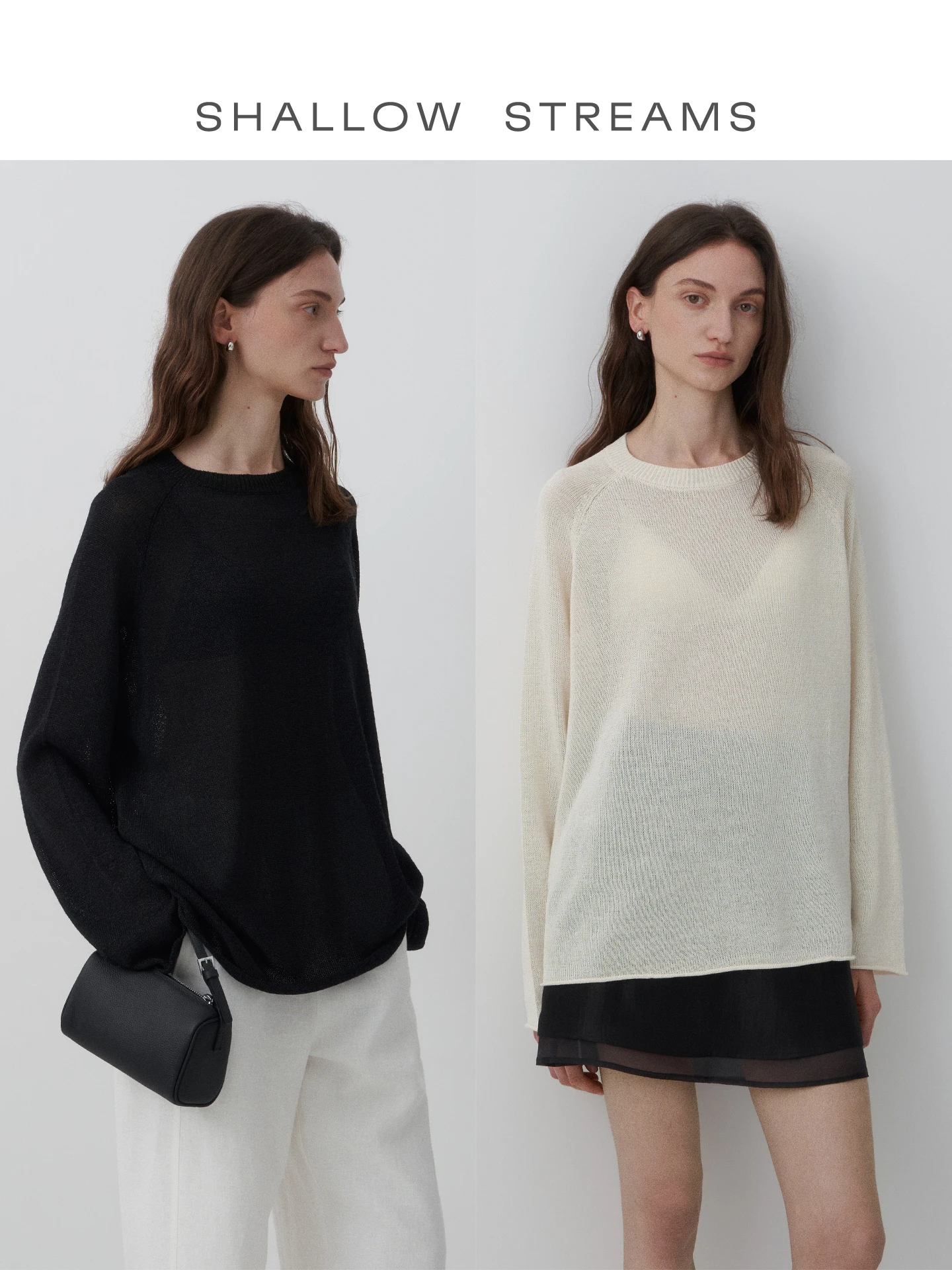 Light Oxygen Breath Paper Silk Knitted Shirt round Neck Shoulder Sleeve Long Sleeve Thin Summer Top Casual Loose Fit Women's ...
Light Oxygen Breath Paper Silk Knitted Shirt round Neck Shoulder Sleeve Long Sleeve Thin Summer Top Casual Loose Fit Women's ...