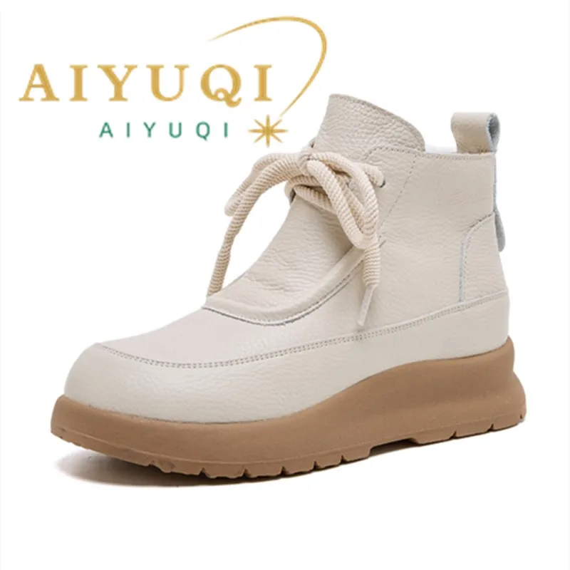 AIYUQI 2026 New Women's Boot Anti slip Retro Ankle Boots and Short Boots Women Comfortable female Boots for Autumn and Winter
AIYUQI 2026 New Women's Boot Anti slip Retro Ankle Boots and Short Boots Women Comfortable female Boots for Autumn and Winter