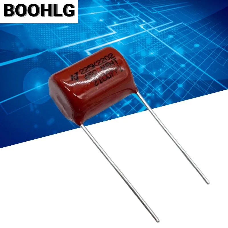 10 шт. HJC CBB 225 2,2 uf 2u2 450v 400v медный высокочастотный тонкопленочный конденсатор P15
10 шт. HJC CBB 225 2,2 uf 2u2 450v 400v медный высокочастотный тонкопленочный конденсатор P15