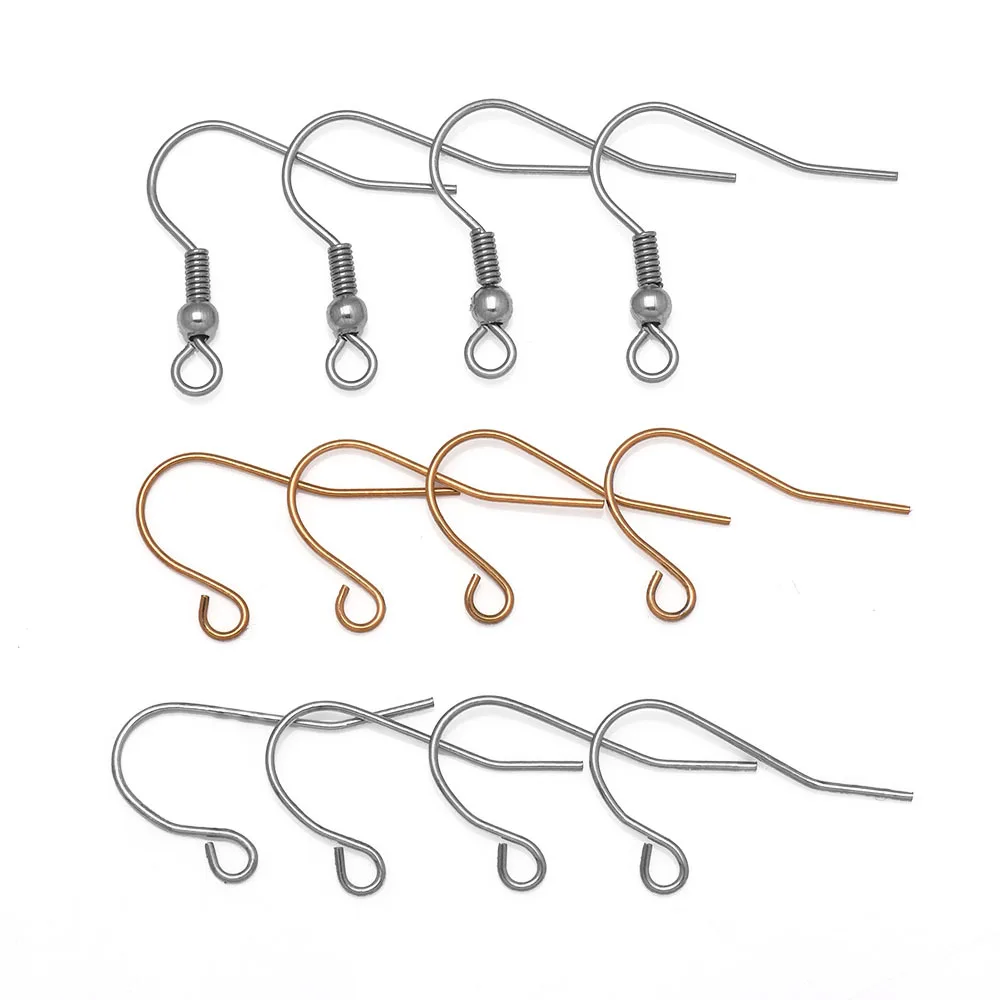 20-100pcs Stainless Steel Ear Wires Hypo Allergenic Earring Hooks For DIY Jewelry Findings Components Accessories HK039
20-100pcs Stainless Steel Ear Wires Hypo Allergenic Earring Hooks For DIY Jewelry Findings Components Accessories HK039