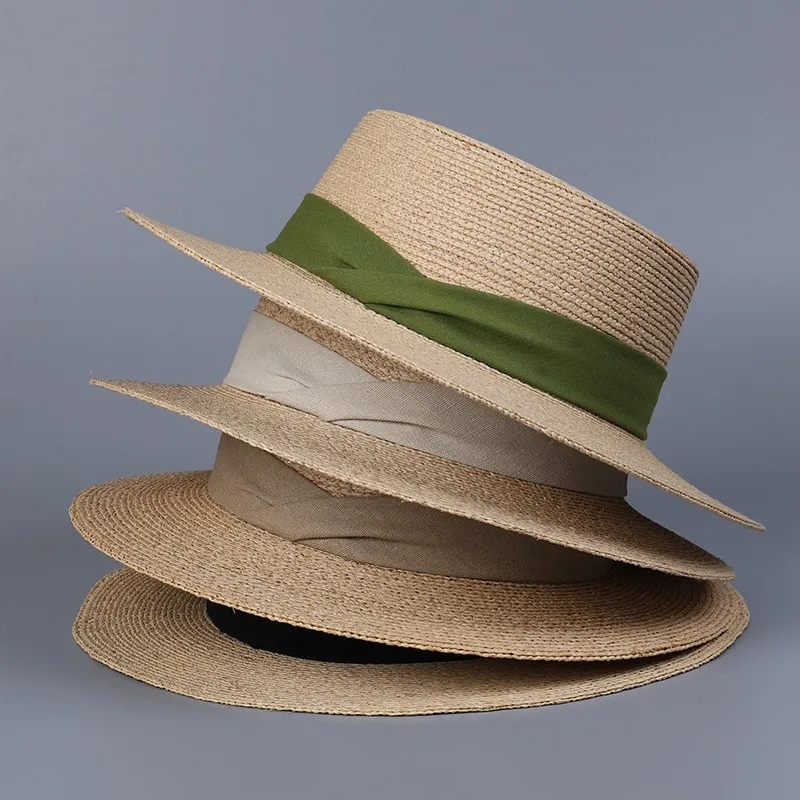 Ladies' Summer Leisure Vacation Beach Sunscreen RAFFIA Wide brimmed Beach Hat Sun Hat
Ladies' Summer Leisure Vacation Beach Sunscreen RAFFIA Wide brimmed Beach Hat Sun Hat