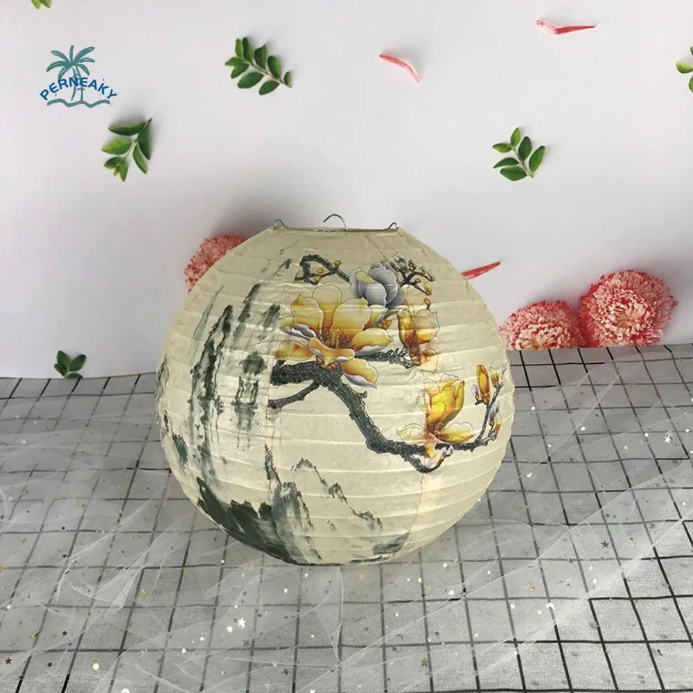 Festival Hanfu matching Home Decoration Temple Fair Decoration Toys Gifts Flower Lantern Round Lamp Paper Lantern Lampshade
Festival Hanfu matching Home Decoration Temple Fair Decoration Toys Gifts Flower Lantern Round Lamp Paper Lantern Lampshade