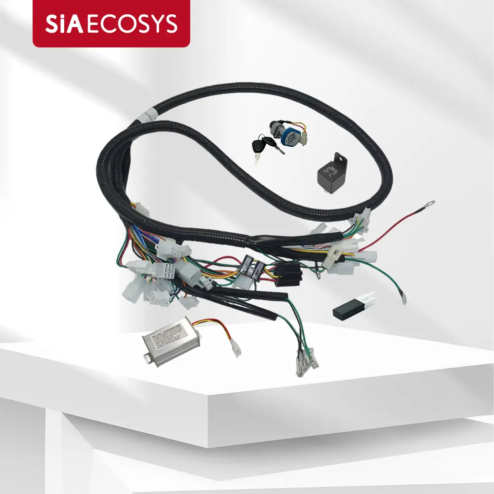 Vehicle Wiring Main Harness Suitable for SIAECOSYS VOTOL Controller for Plug and Play System
Vehicle Wiring Main Harness Suitable for SIAECOSYS VOTOL Controller for Plug and Play System