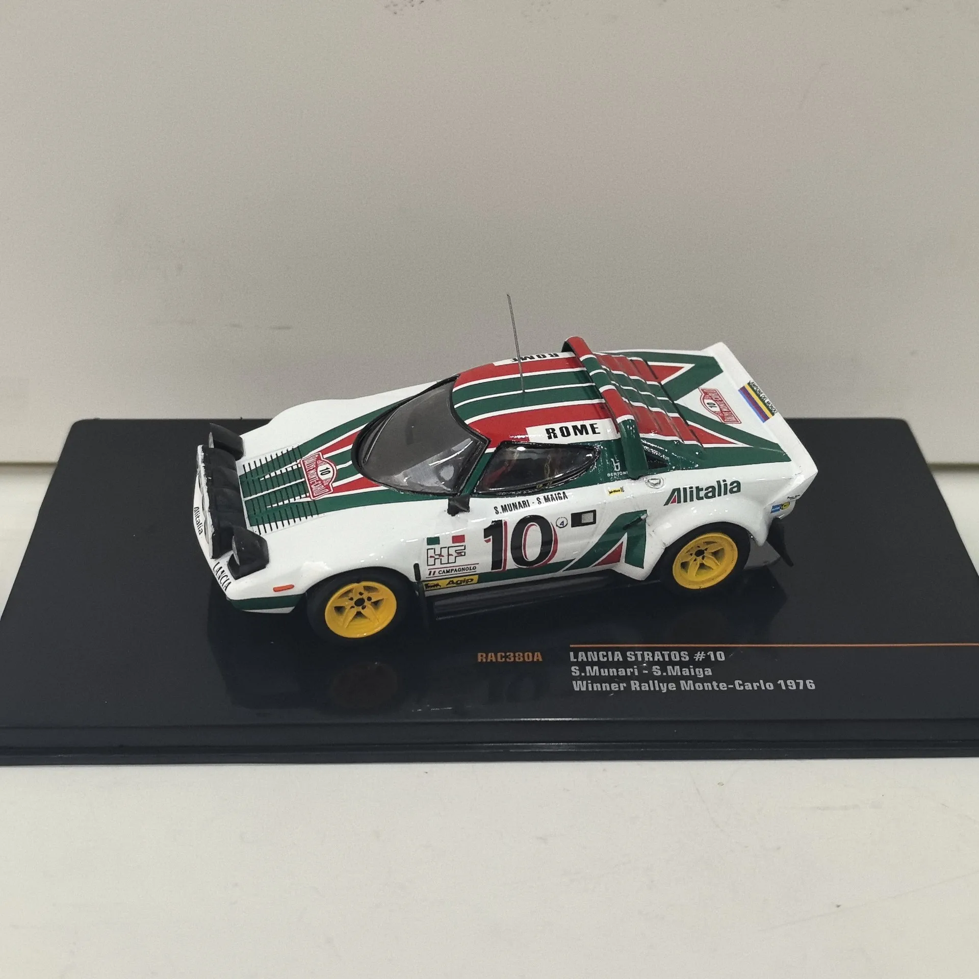 Литье под давлением IXO масштаб 1/43 LANCIA STRATOS # 10 1976, гоночная модель легкосплавного автомобиля, Коллекционная игрушка, подарок, сувенирный дисплей
Литье под давлением IXO масштаб 1/43 LANCIA STRATOS # 10 1976, гоночная модель легкосплавного автомобиля, Коллекционная игрушка, подарок, сувенирный дисплей