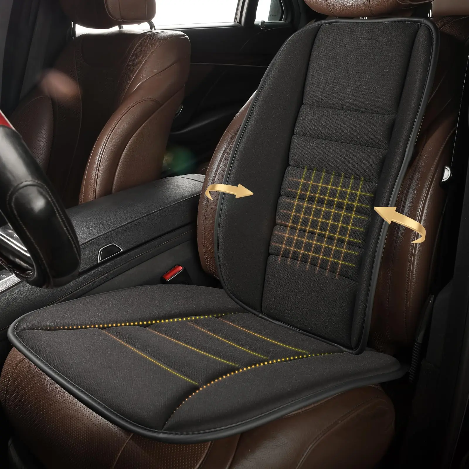 Upgraded Car Seat Cover With Memory Foam Cushion For Front Seat Protection Universal Black
Upgraded Car Seat Cover With Memory Foam Cushion For Front Seat Protection Universal Black