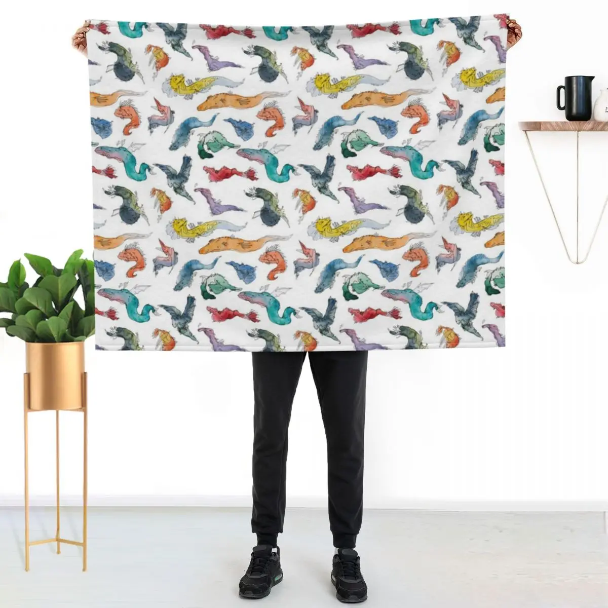 Dragon Tile Throw Blanket Fluffy Cozy Throw Blanket for Home Decor
Dragon Tile Throw Blanket Fluffy Cozy Throw Blanket for Home Decor