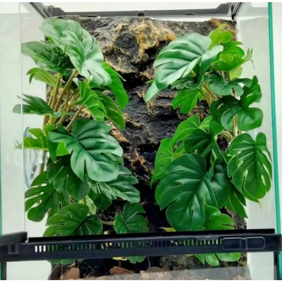 Reptile Plants for Terrarium Decor, Amphibian Habitat Decor, Snake Tank Accessories, Artificial Hanging Plants with Suction Cup
Reptile Plants for Terrarium Decor, Amphibian Habitat Decor, Snake Tank Accessories, Artificial Hanging Plants with Suction Cup