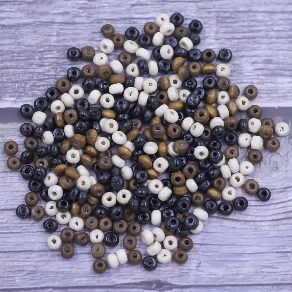 2000PCS Mixed Tiny Wood Beads Spacers 4x3mm Handmade Crafts Decoration Accessories DIY Materials Pack Supplies
2000PCS Mixed Tiny Wood Beads Spacers 4x3mm Handmade Crafts Decoration Accessories DIY Materials Pack Supplies