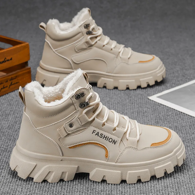 Мужская обувь, резиновая подошва, мужская обувь, осень 2024, новая мужская повседневная обувь, высокие уличные водонепроницаемые противоскользящие мужские ботильоны
Мужская обувь, резиновая подошва, мужская обувь, осень 2024, новая мужская повседневная обувь, высокие уличные водонепроницаемые противоскользящие мужские ботильоны