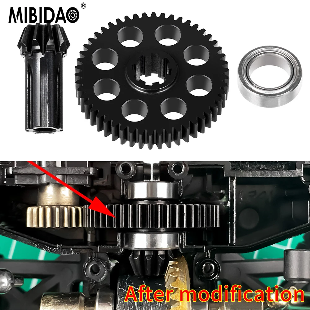 MIBIDAO 1 Set Assembly Differential Drive Gear For MJX Hyper go 1/14 14209 1/16 16209 H16BMD Main Gear RC Car Upgrade Parts
MIBIDAO 1 Set Assembly Differential Drive Gear For MJX Hyper go 1/14 14209 1/16 16209 H16BMD Main Gear RC Car Upgrade Parts