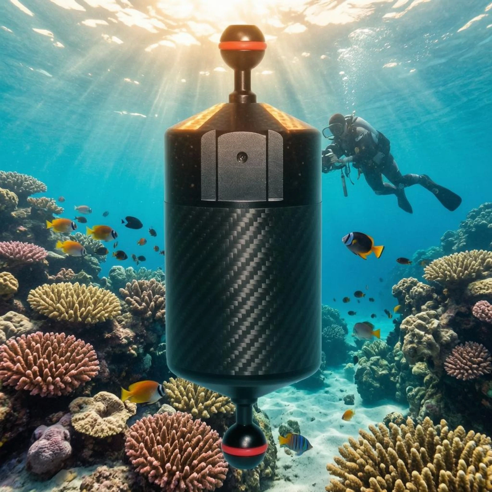 Carbon-Fiber Buoyancy Arm Black Weave Underwater Camera Buoyancy Arm Buoyant Easy to Install for Dive Rig
Carbon-Fiber Buoyancy Arm Black Weave Underwater Camera Buoyancy Arm Buoyant Easy to Install for Dive Rig