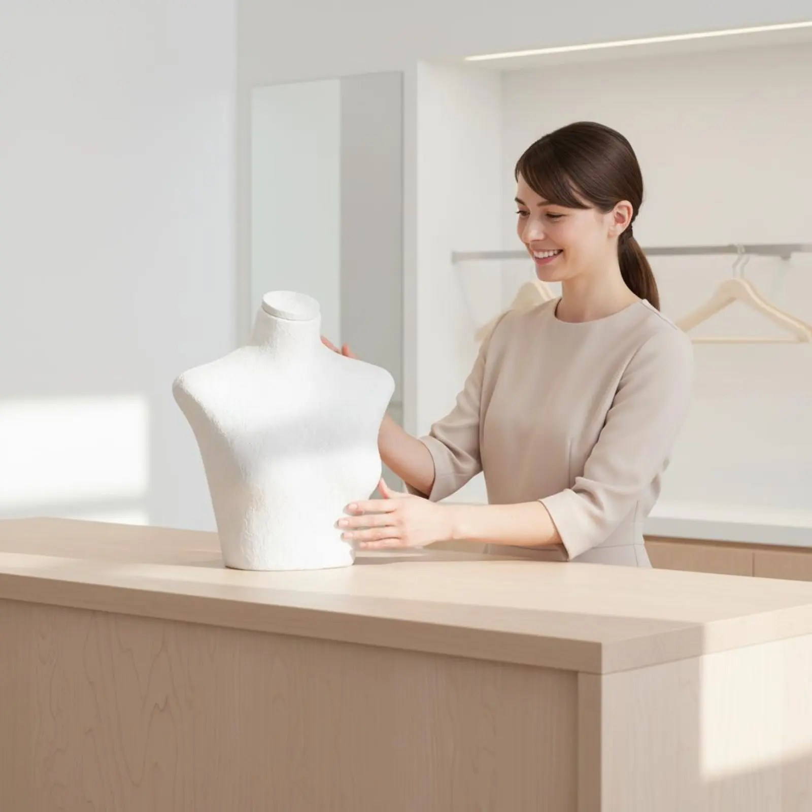 Underwear Display Display Model Long-Lasting Foam Construction Textile Covered Mannequin Pinnable Figure Form Strong
Underwear Display Display Model Long-Lasting Foam Construction Textile Covered Mannequin Pinnable Figure Form Strong