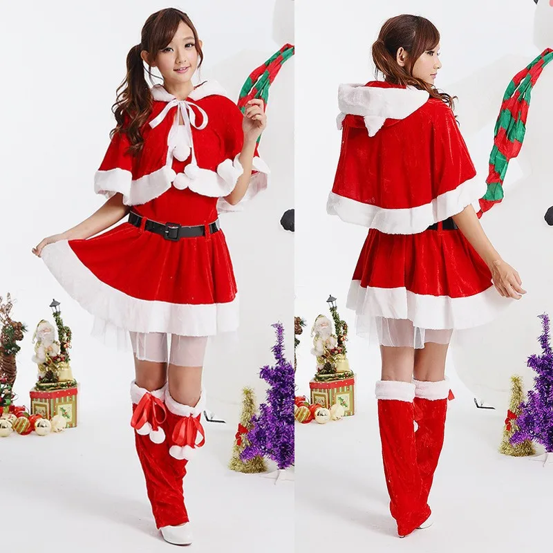 Pleuche Red Short Dresses Cosplay Carnival Party Santa Claus Performance Costume Stage Outfit Christmas Vintage Adult Women
Pleuche Red Short Dresses Cosplay Carnival Party Santa Claus Performance Costume Stage Outfit Christmas Vintage Adult Women