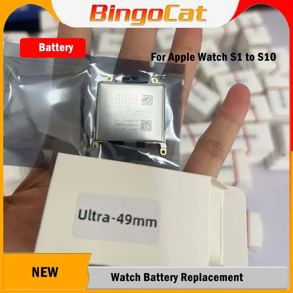 Novecel 5pcs Watch Battery Replacement For Apple Watch Series 10 2 3 4 5 6 SE SE2 7 8 Ultra 38mm 40mm 41mm 42mm 44mm 45mm 49mm
Novecel 5pcs Watch Battery Replacement For Apple Watch Series 10 2 3 4 5 6 SE SE2 7 8 Ultra 38mm 40mm 41mm 42mm 44mm 45mm 49mm
