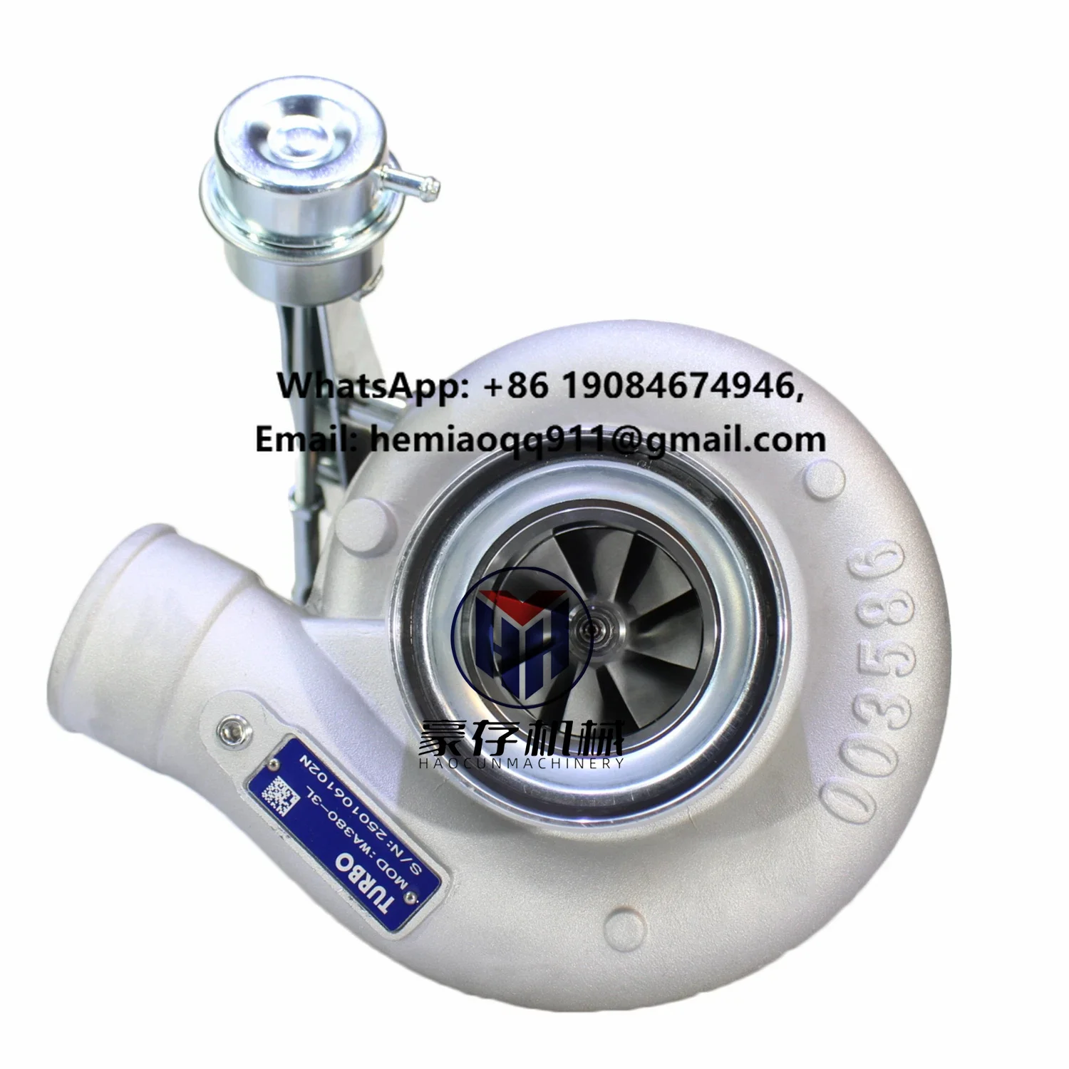 6742-01-5000 6742-29-8202 Turbo Turbocharger for WA420-3 WA380-3L
6742-01-5000 6742-29-8202 Turbo Turbocharger for WA420-3 WA380-3L