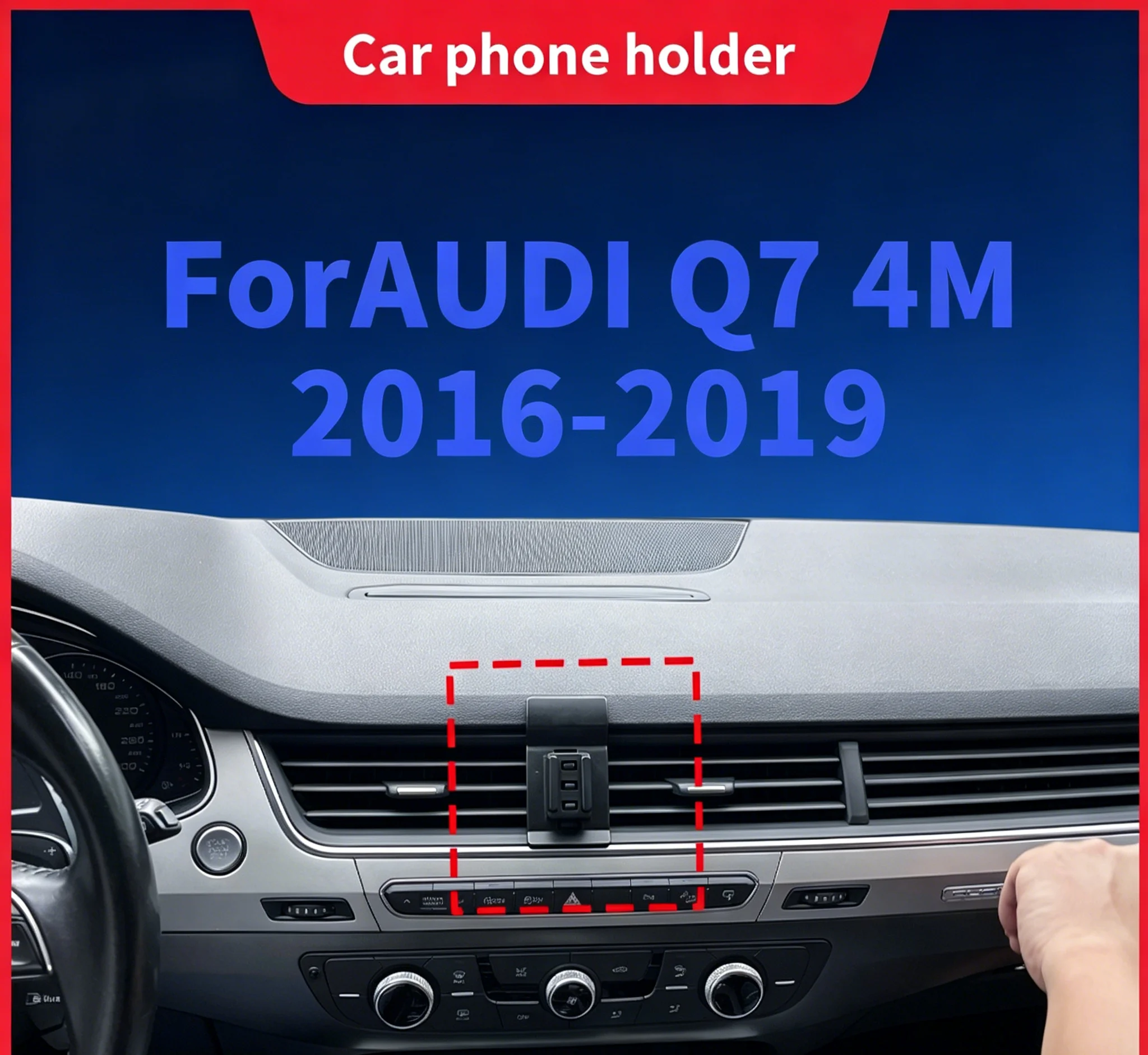 Держатель для телефона в автомобиль для AUDI Q7 4M 2016-2019 с беспроводной зарядкой, специальный фиксированный кронштейн, аксессуары для интерьера автомобиля
Держатель для телефона в автомобиль для AUDI Q7 4M 2016-2019 с беспроводной зарядкой, специальный фиксированный кронштейн, аксессуары для интерьера автомобиля