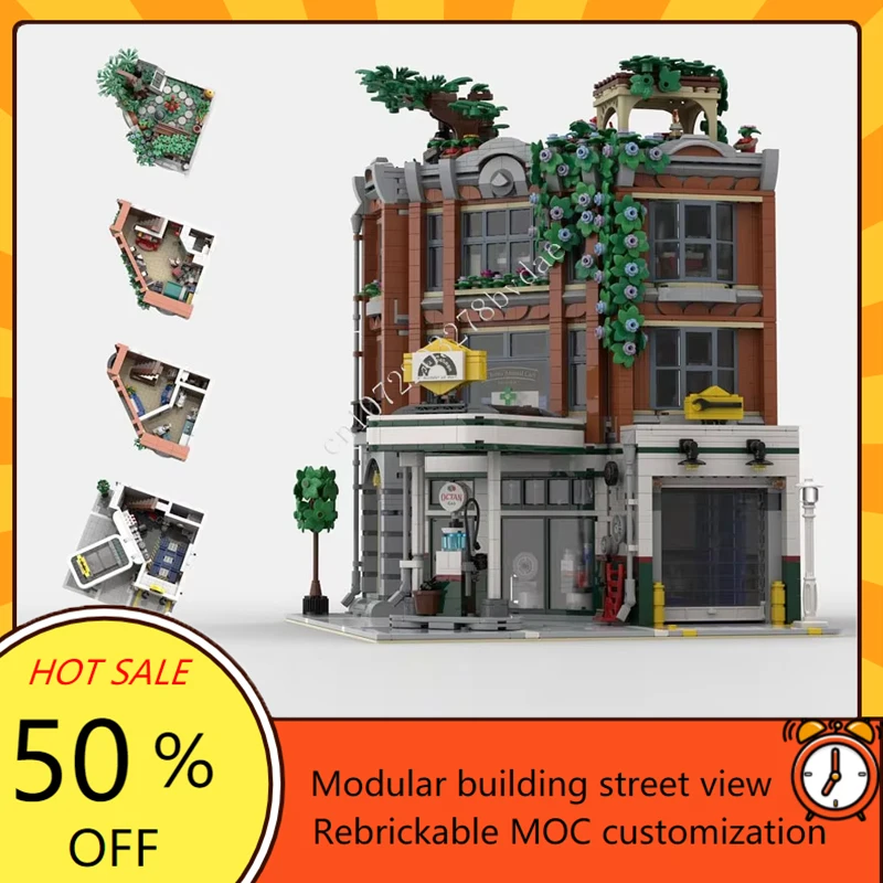 4532 шт. Джо (уголок) гараж (MOC-10264) креативная модель с видом на улицу, строительные блоки, архитектура, сделай сам, сборная модель, игрушки, подарки
4532 шт. Джо (уголок) гараж (MOC-10264) креативная модель с видом на улицу, строительные блоки, архитектура, сделай сам, сборная модель, игрушки, подарки