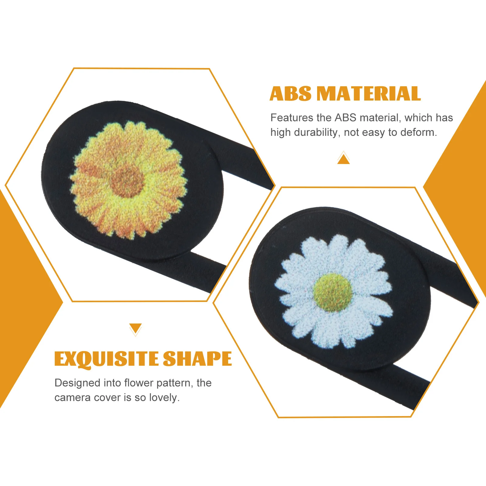 3Pcs Slide Flower Pattern ABS Webcam Cover for Laptop and Phone Laptop Cover Slide Webcam
3Pcs Slide Flower Pattern ABS Webcam Cover for Laptop and Phone Laptop Cover Slide Webcam