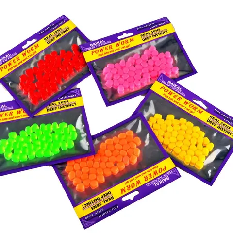 50 unids/lote cebos blandos simulación hundimiento maíz carpa señuelo de pesca suave aparejos con fuerte olor a maíz