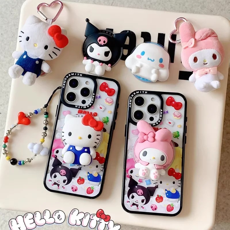 Cute 3D Sanrio Hello Kitty Kuromi My Melody Magnetic Phone Grip Tok Stand For iPhone 17 Foldable Wireless Charging case Holder
Cute 3D Sanrio Hello Kitty Kuromi My Melody Magnetic Phone Grip Tok Stand For iPhone 17 Foldable Wireless Charging case Holder