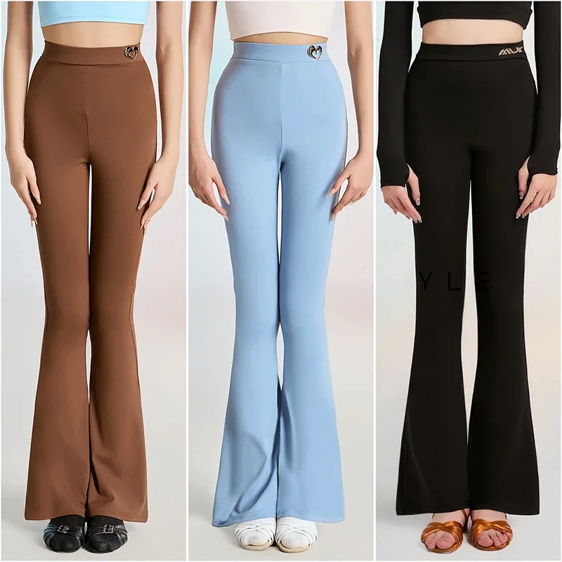 2025 New High-Waist Flared Yoga Leggings For Girls High-End Latin Dance Pants Children Ballroom Dancing Training Clothes
2025 New High-Waist Flared Yoga Leggings For Girls High-End Latin Dance Pants Children Ballroom Dancing Training Clothes