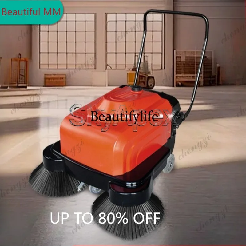 K182 Hand-Push Electric Floor Sweeper S3 High Efficiency Industrial for Factory Workshop Park Cement Ground Leaf Dust Cleaning
K182 Hand-Push Electric Floor Sweeper S3 High Efficiency Industrial for Factory Workshop Park Cement Ground Leaf Dust Cleaning