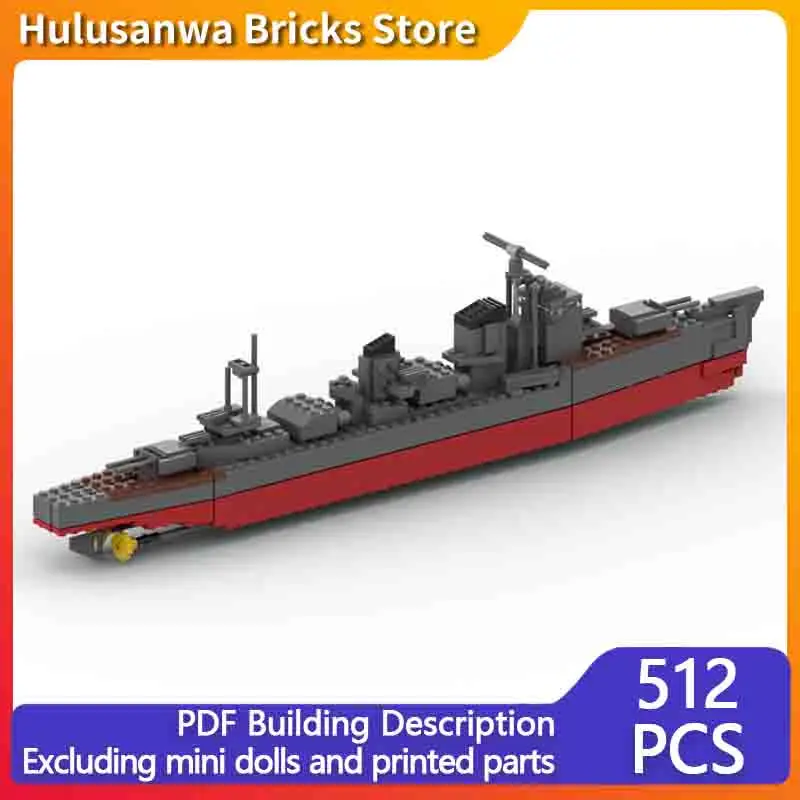 Military Destroyer Yukikaze Model MOC Building Bricks War Equipment Modular Technology Gifts Holiday Assemble Children Toys
Military Destroyer Yukikaze Model MOC Building Bricks War Equipment Modular Technology Gifts Holiday Assemble Children Toys