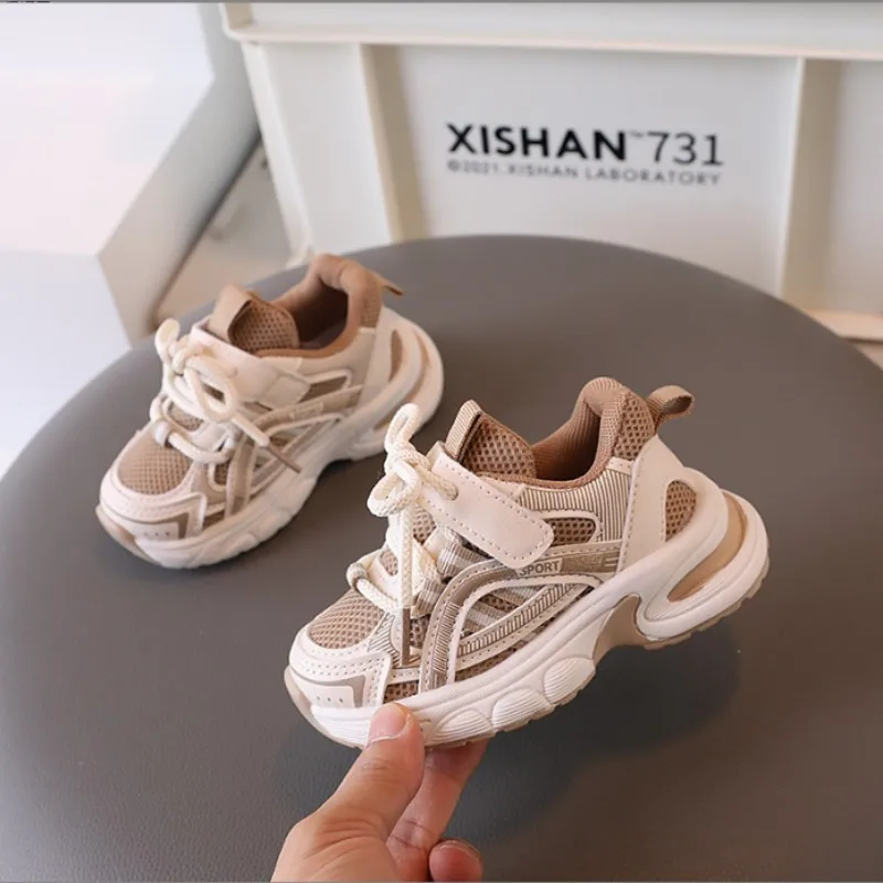 Children's shoes spring new 2025 children's sports shoes mesh breathable baby walking running shoes boys girls dad shoes
Children's shoes spring new 2025 children's sports shoes mesh breathable baby walking running shoes boys girls dad shoes