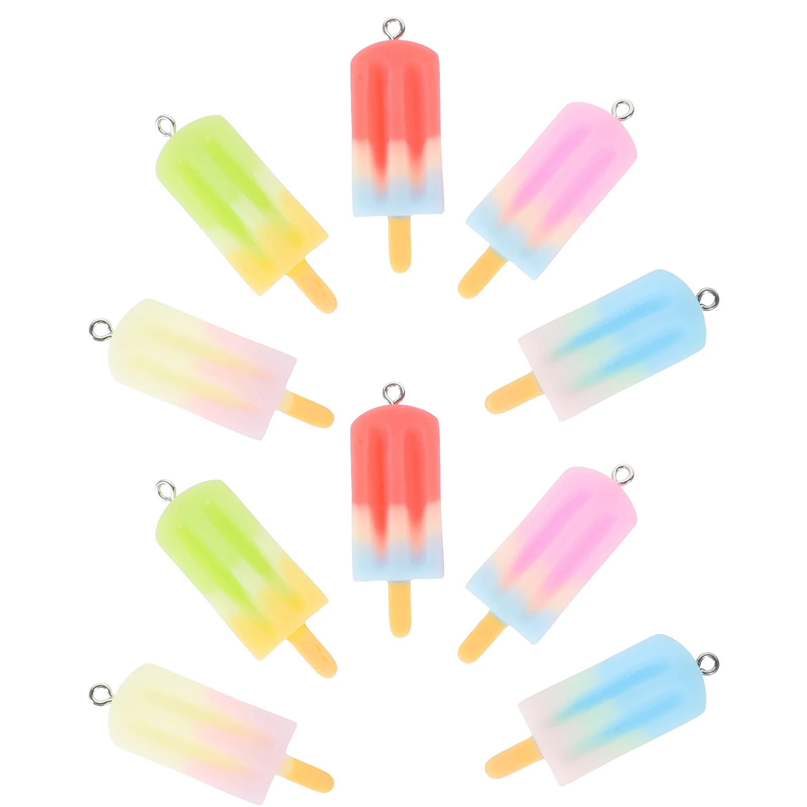 25pcs Ice Cream Pendant Keychain Mini Charms for Crafting Jewelry Making Earrings Food Resin Accessories Lightweight Durable
25pcs Ice Cream Pendant Keychain Mini Charms for Crafting Jewelry Making Earrings Food Resin Accessories Lightweight Durable