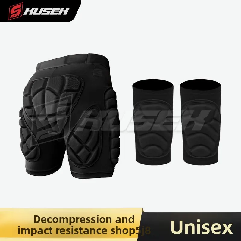 Winter Ski Padded Pants, Hip Protection for Snowboard & Cycling, Knee Elbow Wrist Guards Set
Winter Ski Padded Pants, Hip Protection for Snowboard & Cycling, Knee Elbow Wrist Guards Set