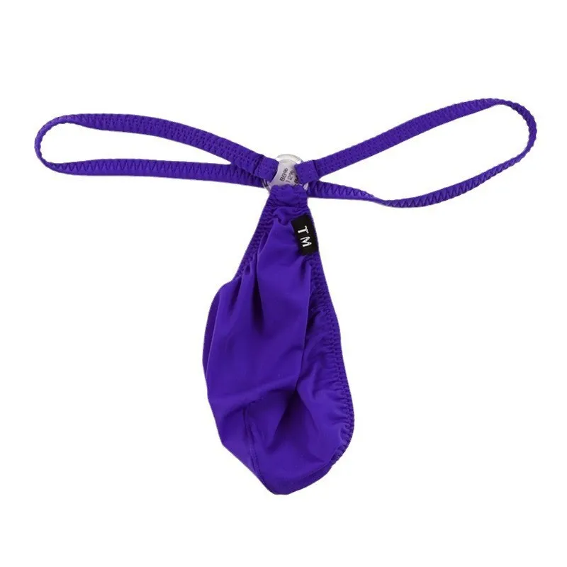Men's Ice Silk G-String Thong Low Waist U-Pouch Thin Strap Breathable Stretchy Underwear
Men's Ice Silk G-String Thong Low Waist U-Pouch Thin Strap Breathable Stretchy Underwear