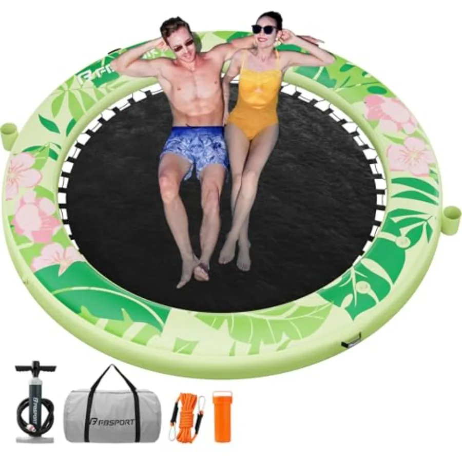Inflatable Water Hammock Round Floating Ring 8/10FT Inflatable Floating Dock Platform for Adults Sun Float Chill Tanning Pool R
Inflatable Water Hammock Round Floating Ring 8/10FT Inflatable Floating Dock Platform for Adults Sun Float Chill Tanning Pool R
