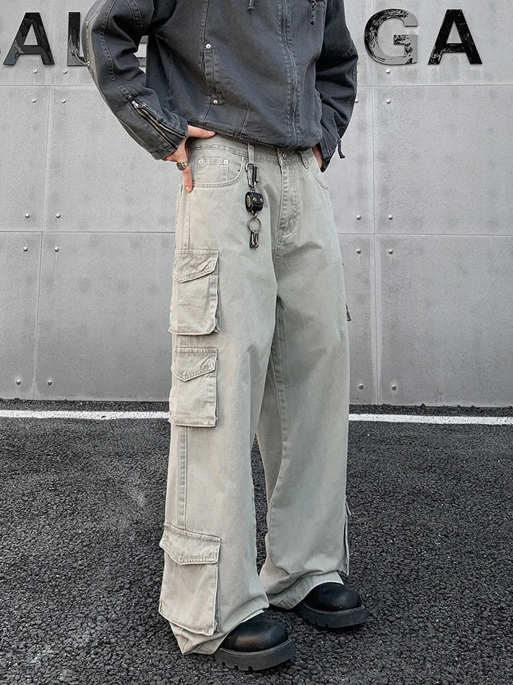 American Retro Waed Heavy Du Multi ket Casual Work Pants Men Loose Straight Vintage Pants Cotton Straight Leg Trousers
American Retro Waed Heavy Du Multi ket Casual Work Pants Men Loose Straight Vintage Pants Cotton Straight Leg Trousers