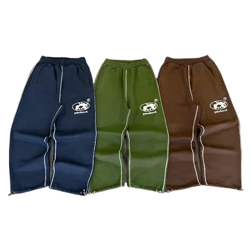 Vintage Cargo Joggers Sweatpants Men Women Casual Embroidered Cotton Y2K Man Pants NEW fashion Wide Leg Pants merican Streetwear
Vintage Cargo Joggers Sweatpants Men Women Casual Embroidered Cotton Y2K Man Pants NEW fashion Wide Leg Pants merican Streetwear