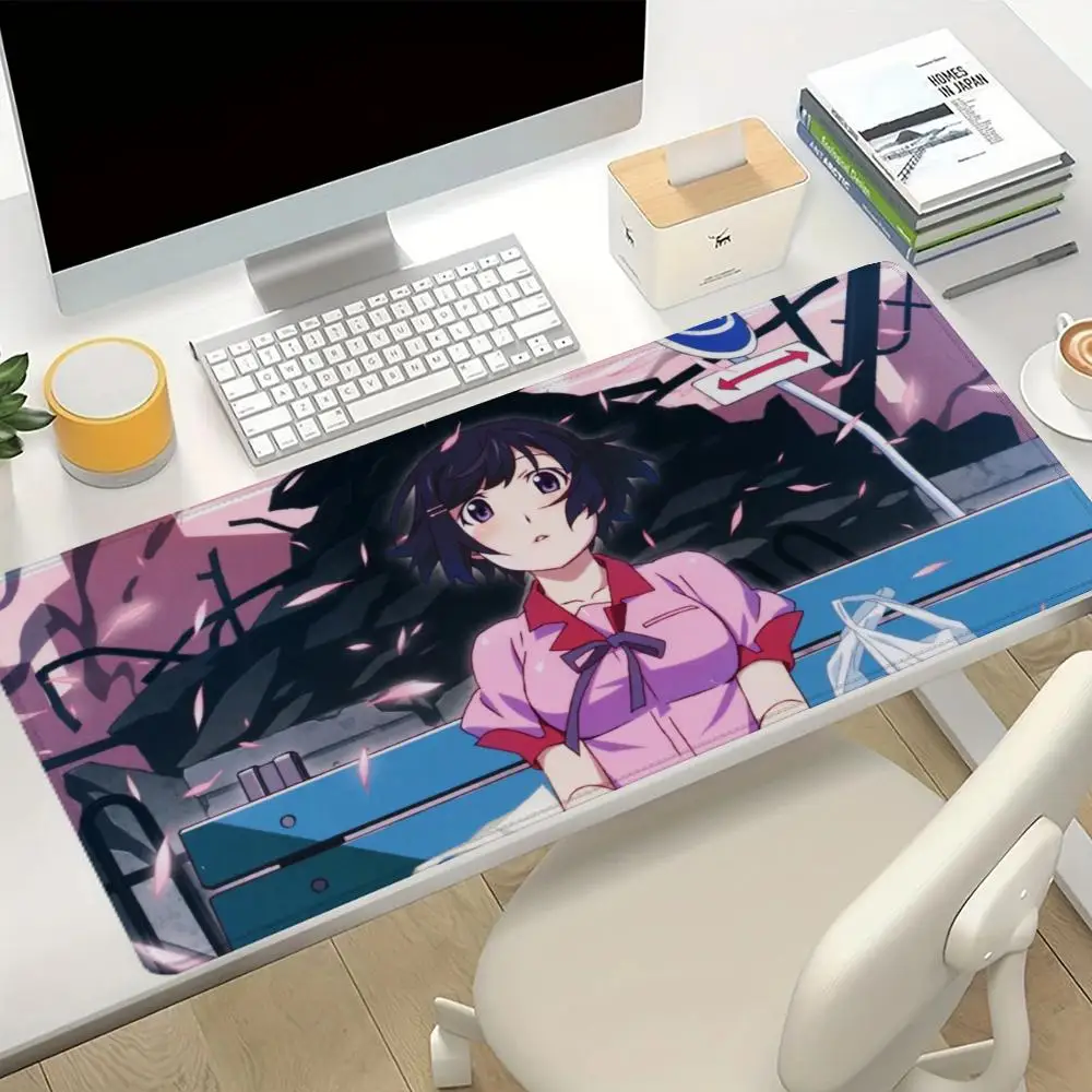 Anime Story Series HD Printed Edge Desk Mat XXL Large Mouse Pad Cute Kawaii Shinobu Oshino Computer Keyboard Pad 
Anime Story Series HD Printed Edge Desk Mat XXL Large Mouse Pad Cute Kawaii Shinobu Oshino Computer Keyboard Pad