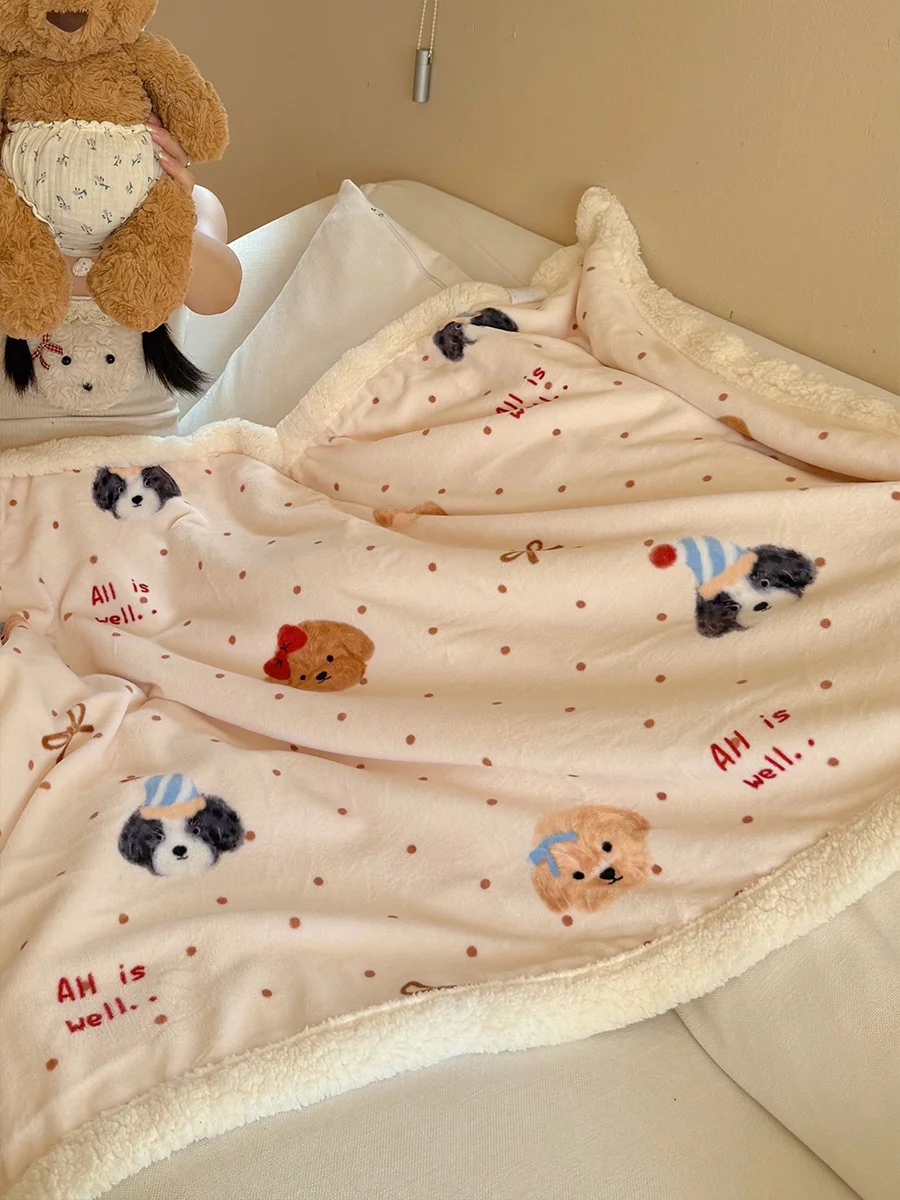 Warm Milk Velvet Blanket Cartoon Animation Design Children's Nap Cover Blanket Sofa Blanket Don't Tap My Head Brand Home Textile
Warm Milk Velvet Blanket Cartoon Animation Design Children's Nap Cover Blanket Sofa Blanket Don't Tap My Head Brand Home Textile
