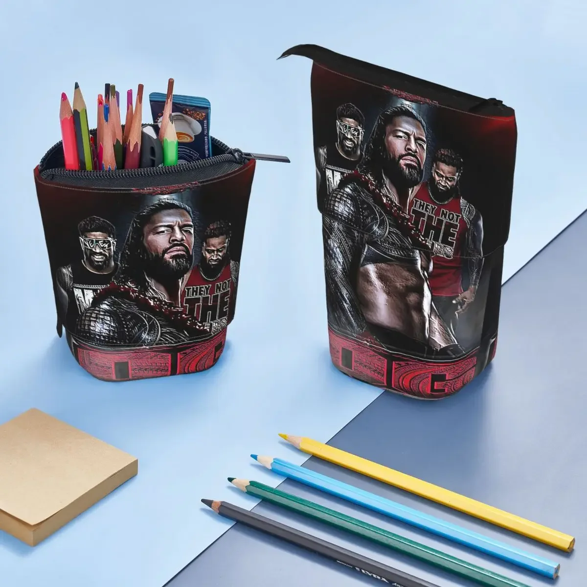 Wrestler Roman Reigns Wrestling Reversible Pencil Case for Students Gifts Pen Box Pencil Bag Stationery Supplies Pen Holder Bag
Wrestler Roman Reigns Wrestling Reversible Pencil Case for Students Gifts Pen Box Pencil Bag Stationery Supplies Pen Holder Bag