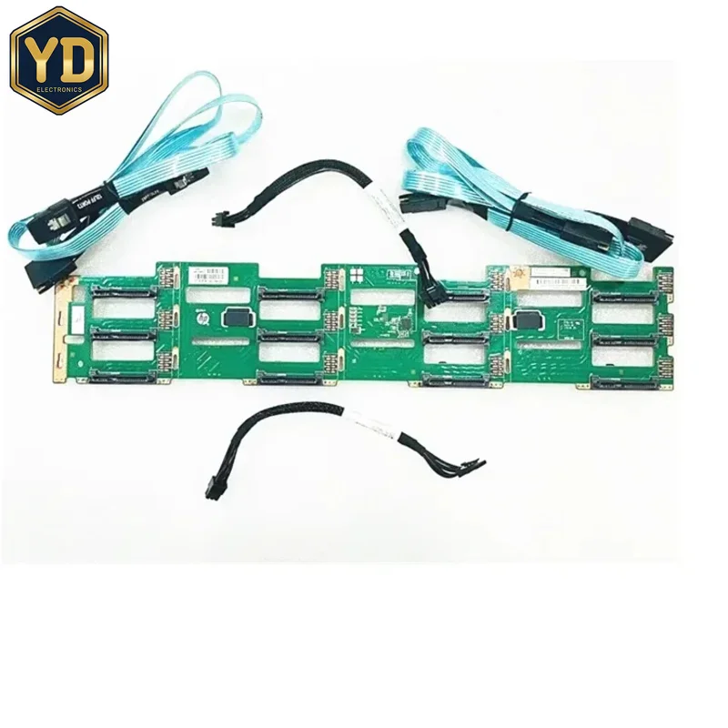 YD For HP DL380 DL388 G9 12X3.5" LFF Backplane Board 742794 -001 777284 -001 with p440ar cables
YD For HP DL380 DL388 G9 12X3.5" LFF Backplane Board 742794 -001 777284 -001 with p440ar cables