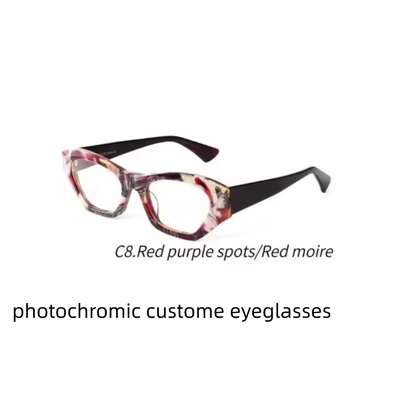 photochromic custome acetate eyeglasses
photochromic custome acetate eyeglasses